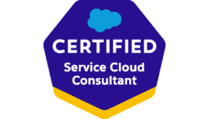 Salesforce Certified Service Cloud Consultant badge
