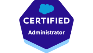 Salesforce Certified Administrator badge