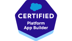 Salesforce Certified Platform App Builder badge