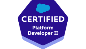Salesforce Certified Platform Developer II badge